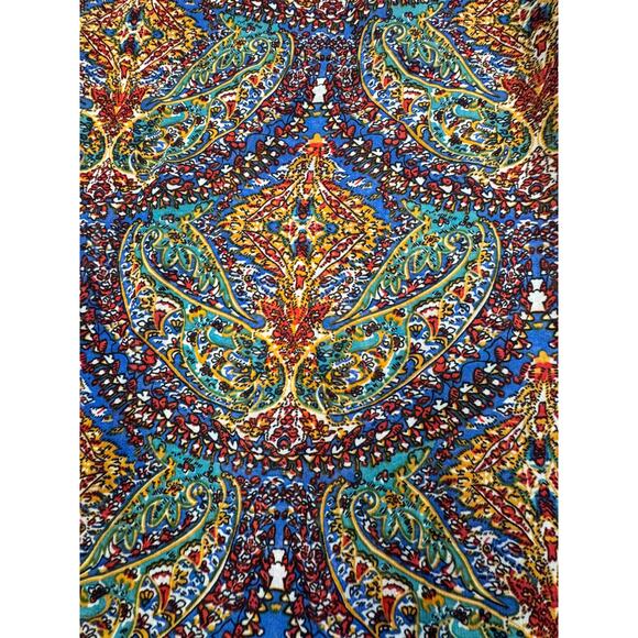 Bobeau Boho Hippie Floral Semi Sheer Popover Coverup Dress Women's Size 1X - Picture 11 of 11